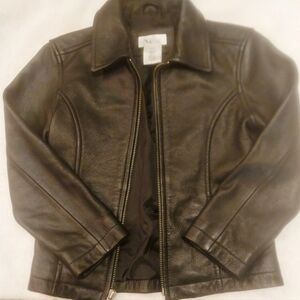 Kids leather jacket